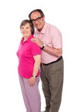 Portrait of happy senior couple stock photos Portrait of happy senior couple stock photos