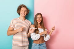 Portrait of a happy young couple stock photography Portrait of a happy young couple stock photography