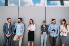 Portrait Of Multi-Cultural Business Team In Office stock photography Portrait Of Multi-Cultural Business Team In Office stock photography