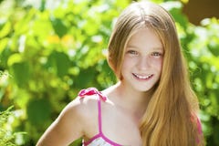 Portrait Of A Beautiful Young Blonde Little Girl Royalty Free Stock Images Portrait Of A Beautiful Young Blonde Little Girl Royalty Free Stock Images