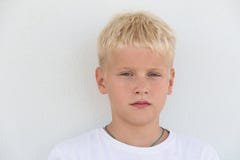 Portrait Of A Young Boy Royalty Free Stock Photography