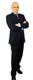 Portrait Of Hansome Businessman Fold His Arms Royalty Free Stock Image