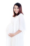 Smiling pregnant young woman royalty free stock photos Smiling pregnant young woman royalty free stock photos
