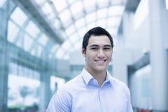 Portrait of smiling young businessman stock photography Portrait of smiling young businessman stock photography