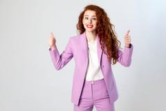 https://thumbs.dreamstime.com/t/portrait-successful-happy-beautiful-business-woman-red-brown-hair-makeup-pink-suit-thumbs-up-looking-cam-94577667.jpg