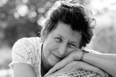 Portrait of 65-years-old beautiful woman stock photos Portrait of 65-years-old beautiful woman stock photos