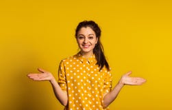 Portrait of a young beautiful woman in studio. stock image Portrait of a young beautiful woman in studio. stock image