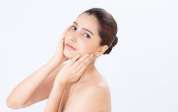 Porträt des Schönheitsmakes-up der Kosmetik, der Mädchenhandnotenbacke und des Lächelns attraktiv stockfotografie Porträt des Schönheitsmakes-up der Kosmetik, der Mädchenhandnotenbacke und des Lächelns attraktiv stockfotografie