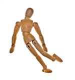 Posed Wooden Mannequin royalty free stock photos Posed Wooden Mannequin royalty free stock photos