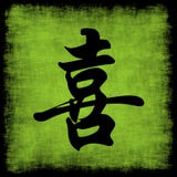 positionnement chinois de bonheur de calligraphie illustration de vecteur positionnement chinois de bonheur de calligraphie illustration de vecteur