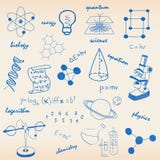 Positionnement de graphisme de la Science illustration libre de droits Positionnement de graphisme de la Science illustration libre de droits