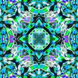 Positivo del fractal del batik solo ilustración del vector Positivo del fractal del batik solo ilustración del vector