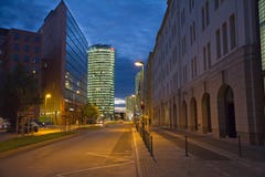 Postdamer Platz, Berlim, Alemanha Foto de Stock Royalty Free Postdamer Platz, Berlim, Alemanha Foto de Stock Royalty Free