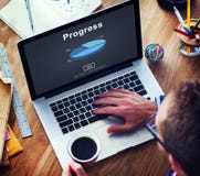 Postępu rozwoju Imrpovement popierania pojęcie zdjęcia stock Postępu rozwoju Imrpovement popierania pojęcie zdjęcia stock