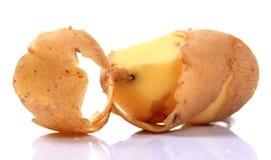 Potato Peel Royalty Free Stock Images Potato Peel Royalty Free Stock Images
