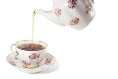 Pour A Cuppa Stock Images
