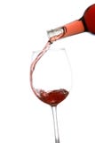 Pouring Wine Royalty Free Stock Photography