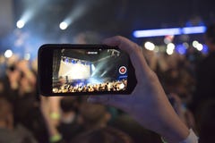 pousses un concert photos stock pousses un concert photos stock