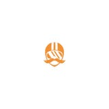 Povos com projeto do logotipo do leme molde do vetor do ícone de dan do símbolo ilustração do vetor Povos com projeto do logotipo do leme molde do vetor do ícone de dan do símbolo ilustração do vetor