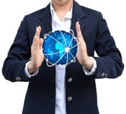 Power in the hands royalty free stock image Power in the hands royalty free stock image