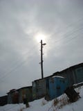 Power line pole. stock photography Power line pole. stock photography