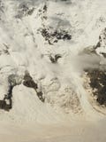 Power of nature. Real huge avalanche comes from a big mountain royalty free stock photography Power of nature. Real huge avalanche comes from a big mountain royalty free stock photography