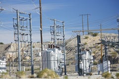 Power Transforming Station Stock Photo Power Transforming Station Stock Photo