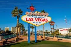 Powitanie bajecznie Las Vegas, Nevada zdjęcia royalty free Powitanie bajecznie Las Vegas, Nevada zdjęcia royalty free