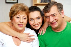 powodzenia rodziny obraz stock powodzenia rodziny obraz stock