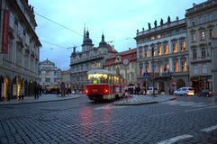 Praga róg ulicy Zdjęcia Royalty Free Praga róg ulicy Zdjęcia Royalty Free