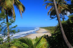 Praia de Montelimar imagens de stock royalty free Praia de Montelimar imagens de stock royalty free