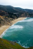 Praia em Half Moon Bay imagens de stock royalty free Praia em Half Moon Bay imagens de stock royalty free