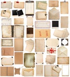 A prancheta e a foto antigas encurralam, folhas de papel envelhecidas, quadros, b Imagens de Stock Royalty Free A prancheta e a foto antigas encurralam, folhas de papel envelhecidas, quadros, b Imagens de Stock Royalty Free