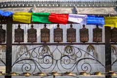Prayer Wheels stock image Prayer Wheels stock image