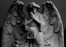 Statue of angel praying royalty free stock photos Statue of angel praying royalty free stock photos