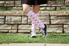 converse knee high socks