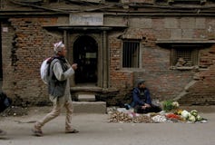 Pre terremoto Kathmandu Nepal fotos de stock royalty free Pre terremoto Kathmandu Nepal fotos de stock royalty free