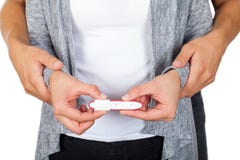 Pregnancy test positive Royalty Free Stock Image Pregnancy test positive Royalty Free Stock Image
