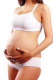 Pregnant Lady Royalty Free Stock Photography
