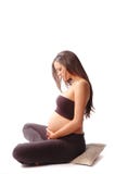 Pregnant Lady Stock Photography