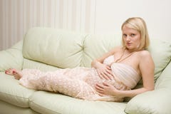 Pregnant Woman Royalty Free Stock Image