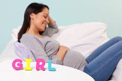 Pregnant woman GIRL in front royalty free stock photo Pregnant woman GIRL in front royalty free stock photo