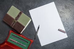 Preparação escrever a vontade Lugar para seu texto imagem de stock Preparação escrever a vontade Lugar para seu texto imagem de stock