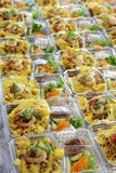Prepare Food In Plastic Box Royalty Free Stock Photography Prepare Food In Plastic Box Royalty Free Stock Photography