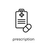 Prescription Pad Blank stock illustration. Illustration of over - 6939498