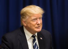 Presidente de los Estados Unidos Donald Trump fotografía de archivo Presidente de los Estados Unidos Donald Trump fotografía de archivo