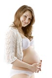 Pretty Happy Pregnant Royalty Free Stock Photos Pretty Happy Pregnant Royalty Free Stock Photos