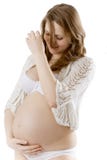 Pretty Happy Pregnant Royalty Free Stock Images Pretty Happy Pregnant Royalty Free Stock Images