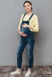 Pretty happy pregnant lady posing stock images Pretty happy pregnant lady posing stock images