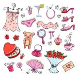 prezenta dziewczyny pomysłów ilustraci wektor ilustracja wektor prezenta dziewczyny pomysłów ilustraci wektor ilustracja wektor